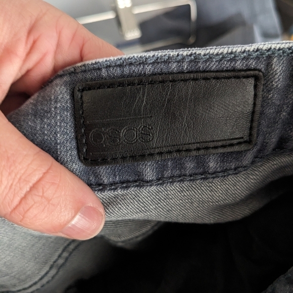 ASOS DESIGN Men's Stretch Slim Jeans Sz 32 - Picture 9 of 10